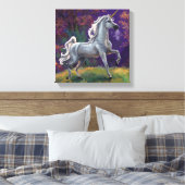 Unicorn Glade Canvas Afdruk (Insitu (Slaapkamer))