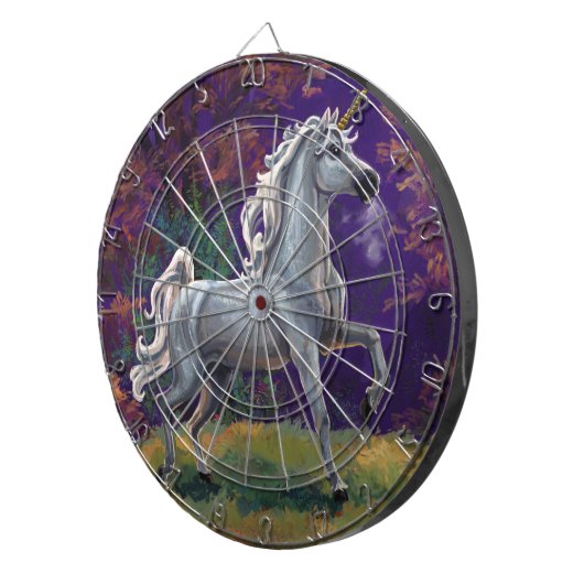 Unicorn Glade Dartbord (Voorkant Rechts)