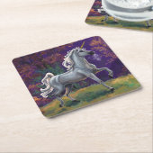 Unicorn Glade Kartonnen Onderzetters (Schuin)