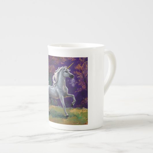 Unicorn Glade Porselein Kop (Voorkant rechts)