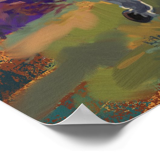 Unicorn Glade Poster (Hoek)