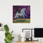 Unicorn Glade Poster (Thuiskantoor)