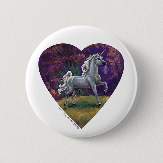 Unicorn Glade Ronde Button 5,7 Cm (Voorkant)
