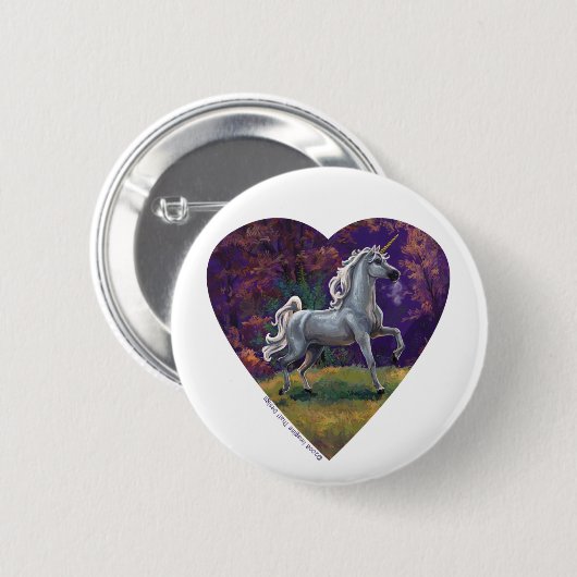 Unicorn Glade Ronde Button 5,7 Cm (Voorkant /achterkant)