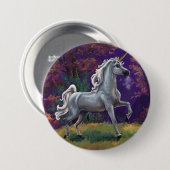 Unicorn Glade Ronde Button 7,6 Cm (Voorkant /achterkant)