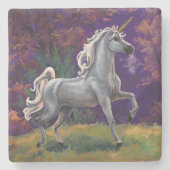 Unicorn Glade Stenen Onderzetter (Voorkant)