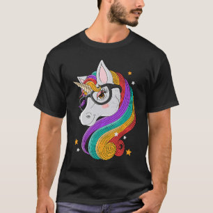 Unicorn glazen Magical Fantasy Animal Unicorns T-shirt