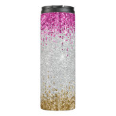 Unicorn Glitter Thermosbeker (Achterkant)