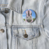 Unicorn-gloed Ronde Button 5,7 Cm (In situ)