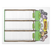 Unicorn Goal Planner Aangepast Notitieblok (Voorkant)