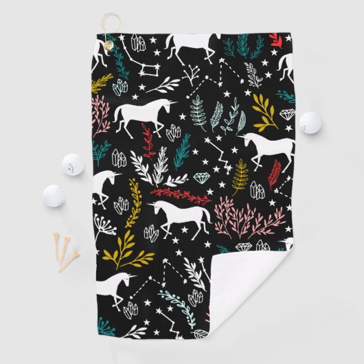 Unicorn Golf Towel Golfhanddoek (Insitu)