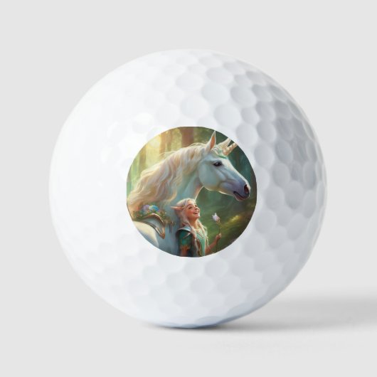 Unicorn Golfballen (Voorkant)