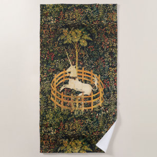 UNICORN GOTHIC FANTASY FLOWERS, FLORAL MOTIFS Gree Strandlaken