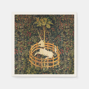 UNICORN GOTHIC FANTASY FLOWERS, FLORAL MOTIFS SERVET