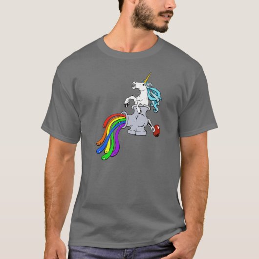 Unicorn Grinder T Shirt (Voorkant)