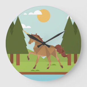 Unicorn Grote Klok