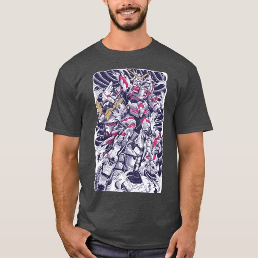 Unicorn Gundam vriend T-shirt (Voorkant)