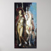 Unicorn – Gustave Moreau Poster (Voorkant)