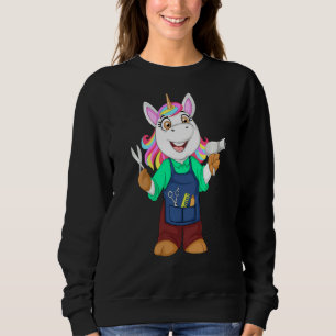 Unicorn Hairdresser Trui