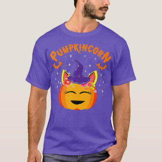 Unicorn Halloween Thanksgiving Women Kids Wom T-shirt
