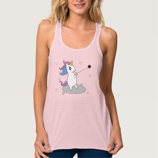 Unicorn Hammer Thrower Shirt (Voorkant)
