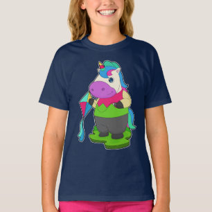 Unicorn Hang glijvlieger T-shirt