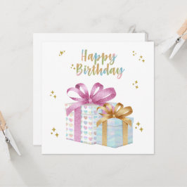 Unicorn Happy Birthday Kaart