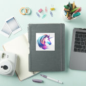 Unicorn Head Sticker (iPad Cover)