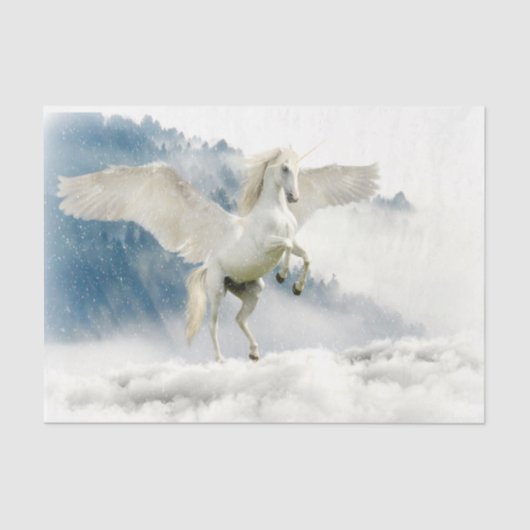 Unicorn Heaven Decoupage Tissue Paper Tissuepapier (Voorkant)