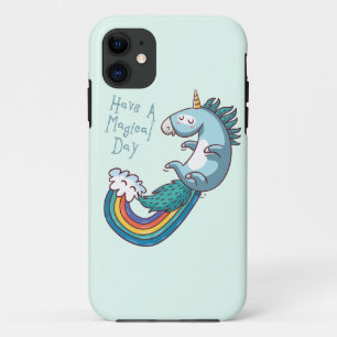 Unicorn heeft een magische dag iPhone 11 hoesje