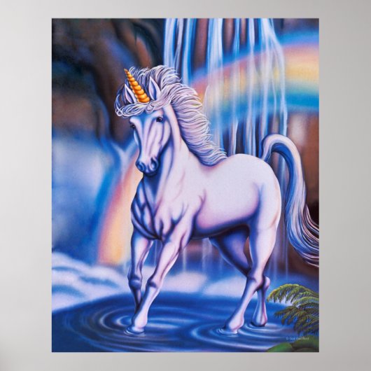 Unicorn Herfst Poster (Voorkant)