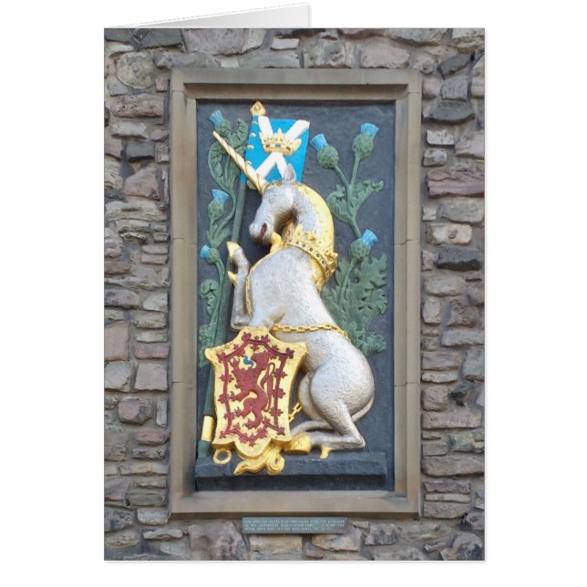 Unicorn, Holyroede Palace (Voorkant)