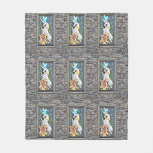 Unicorn, Holyroede Palace Fleece Deken
