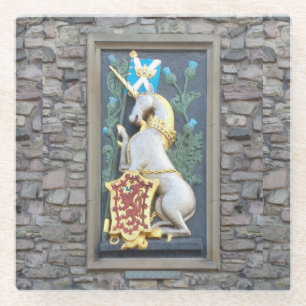 Unicorn, Holyroede Palace Glazen Onderzetter