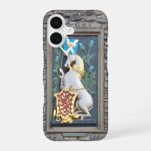 Unicorn, Holyroede Palace iPhone 16 Hoesje (Achterkant)