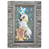 Unicorn, Holyroede Palace Klembord (Achterkant)