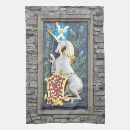 Unicorn, Holyroede Palace Theedoek (Verticaal)