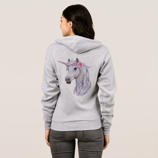 Unicorn Hoodie (Achterkant volledig)