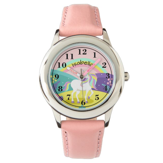 Unicorn Horloge (Voorkant)