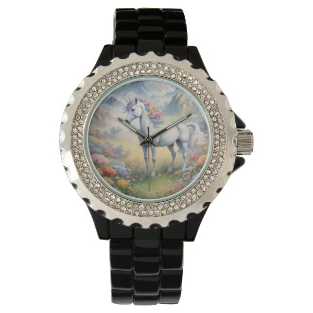 Unicorn Horloge (Voorkant)