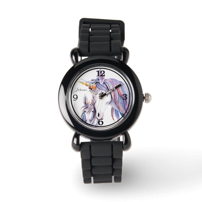 Unicorn Horloge (Voorkant)