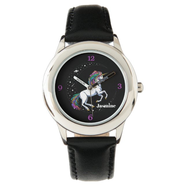 Unicorn Horloge (Voorkant)