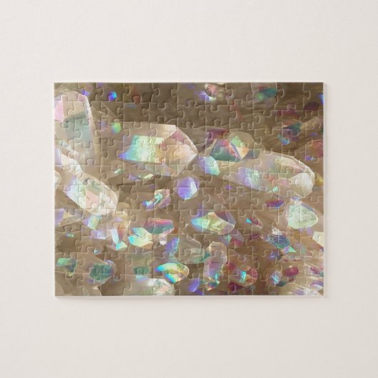 Unicorn Horn Aura Crystals Legpuzzel (Horizontaal)