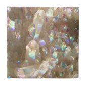 Unicorn Horn Aura Crystals Tegeltje (Voorkant)