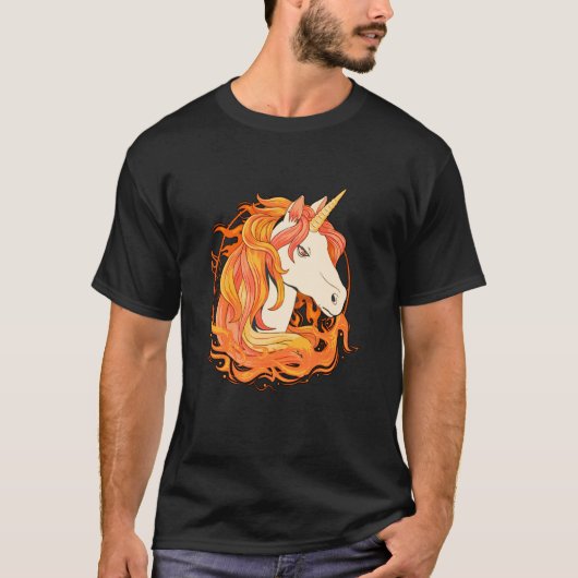 Unicorn horse face costume best t-shirt (Voorkant)
