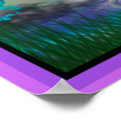 Unicorn Horse Pony Equine Dragon Dolphin Poster (Hoek)