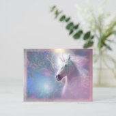 Unicorn Horse SHAFIRE Briefkaart (Staand voorkant)