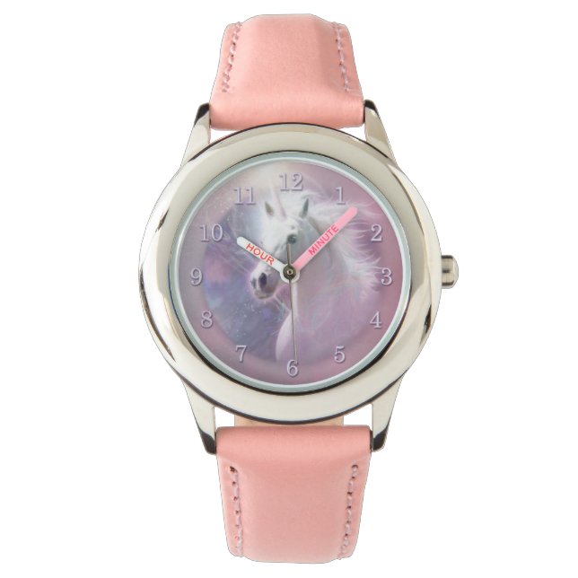 Unicorn Horse SHAFIRE Horloge (Voorkant)