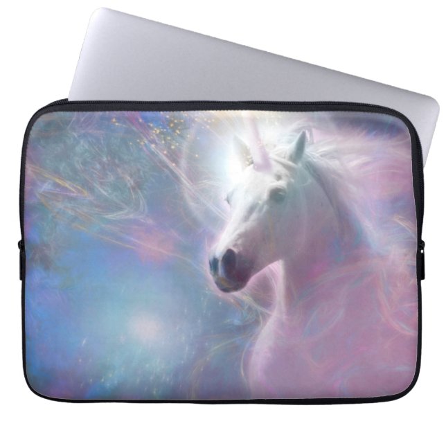Unicorn Horse SHAFIRE Laptop Sleeve (Voorkant)