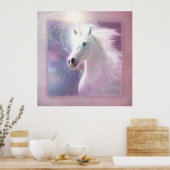 Unicorn Horse SHAFIRE Poster (Keuken)